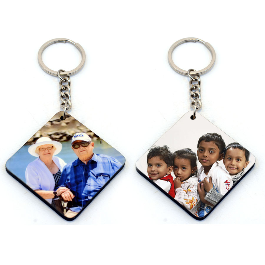 Buy Your Own Picture Photo UV Printed With Your Name Key Chain Key Ring  Keyrings Keychains Personalized Free Engraved Names Custom Made to Order  Online in India - Etsy